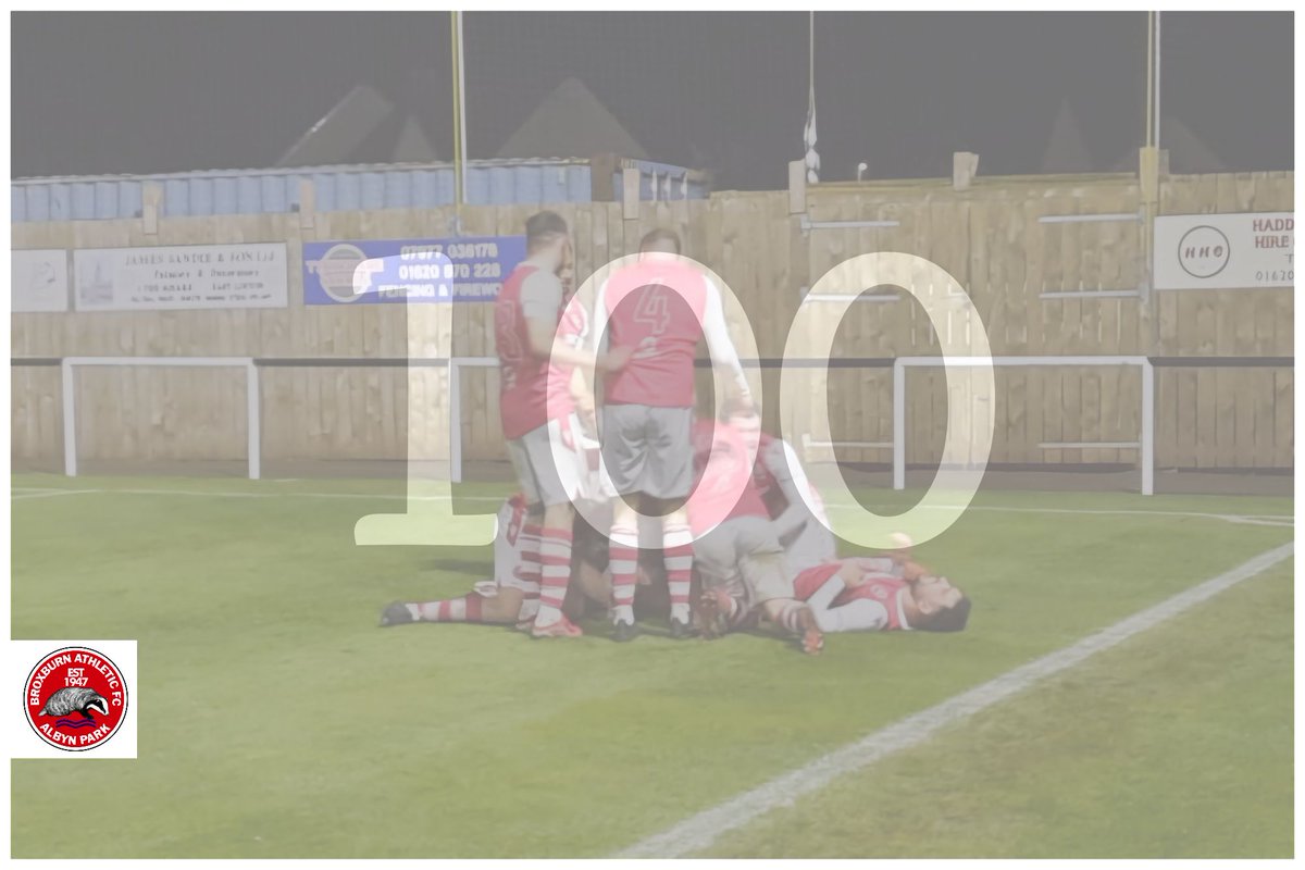 Tuesday night's goals were numbers 100 and 101 of the season for the club!