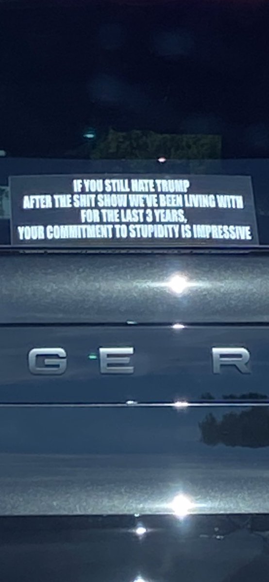 This bumper sticker I saw yesterday pretty much sums it up….