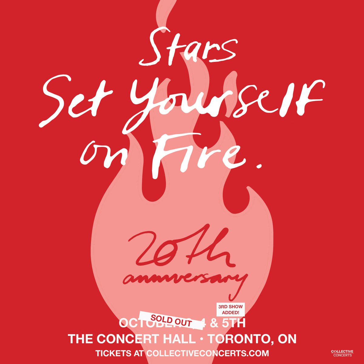 we have the best fans. due to wild demand, we moved things around to be able to add a 3rd toronto show on saturday october 5th there definitely won't be any more added after this, so last chance to come see us there for #syof20 on sale now dice.fm/event/wnbqv-st…