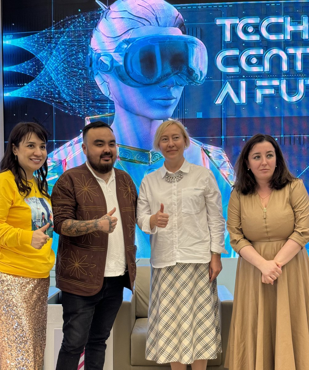 “With the rapid development of digital technologies, it is essential to educate parents and children about online safety, personal data protection and the current and future development of AI” - Tatiana Aderikhina, @unicefkaz Education Specialist at the “AI Future” forum.
