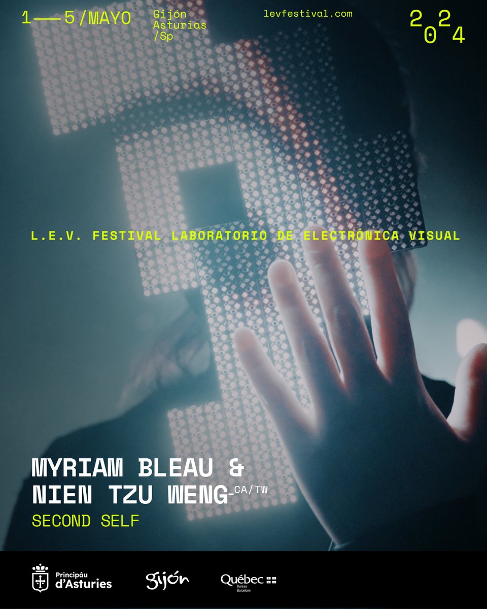 levfestival's tweet photo. Maximalismo electrónico, mitos cosmogónicos y exploraciones simbólicas el sábado 4_MAY en el Teatro @LaboralCdlC, con los directos av de @noemibuchi, SYNSPECIES y Myriam Bleau&Nien Tzu Weng.
::: ENTRADAS en https://t.co/kCKuj9KvGI
#EFFEA @EUCreativa_ES @QuebecEspana #LEVFestival https://t.co/3BUBRwOvha