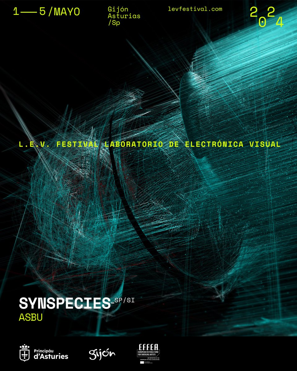 levfestival's tweet photo. Maximalismo electrónico, mitos cosmogónicos y exploraciones simbólicas el sábado 4_MAY en el Teatro @LaboralCdlC, con los directos av de @noemibuchi, SYNSPECIES y Myriam Bleau&Nien Tzu Weng.
::: ENTRADAS en https://t.co/kCKuj9KvGI
#EFFEA @EUCreativa_ES @QuebecEspana #LEVFestival https://t.co/3BUBRwOvha