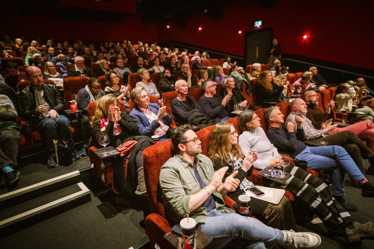 What a night, thanks to playwright and broadcater @JonnyMaitland and the stalwart screen star and absolute gent @eddiemarsan for last night’s BACK TO BLACK Q&A. 

Great to see such strong support for a local, indie cinema like ours from such remarkable talent.