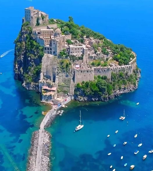 Aragonese Castle, off of Ischia Island, Italy 🇮🇹