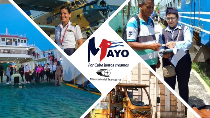 Todos presente este 1ro. de Mayo en la Tribuna Antimperialista. Por Cuba juntos creamos. #MitransCuba, #ATFCuba, #TransporteCuba.