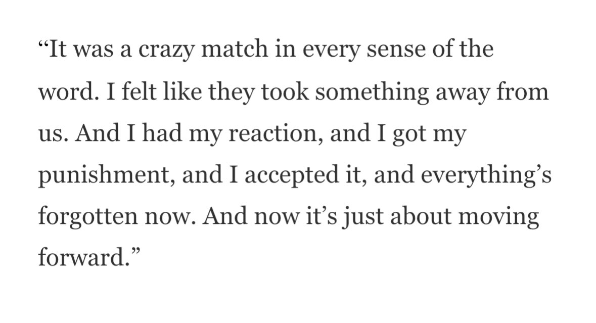 #Crew96: When talking to Cucho today, he mentioned he has moments when he comes out of his “zone of being calm” I asked if he struggled remaining calm during the Charlotte match, here is his response (via translator):