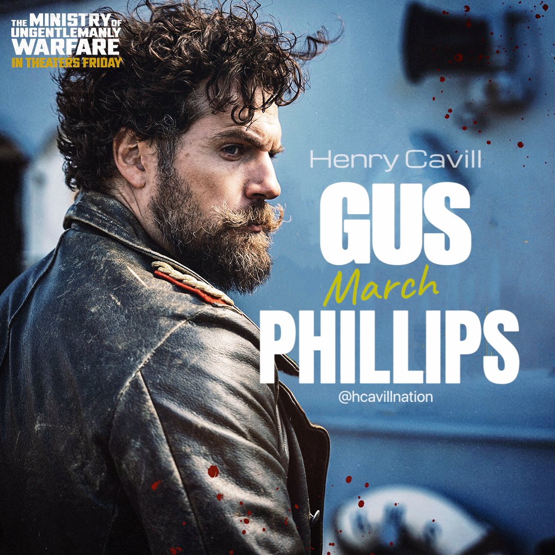 Você sabia? Henry Cavill interpreta Gus March Phillips em The Ministry of Ungentlemanly Warfare personagem da vida real que inspirou o autor Ian Fleming a criar o espião mais famoso do mundo - James Bond