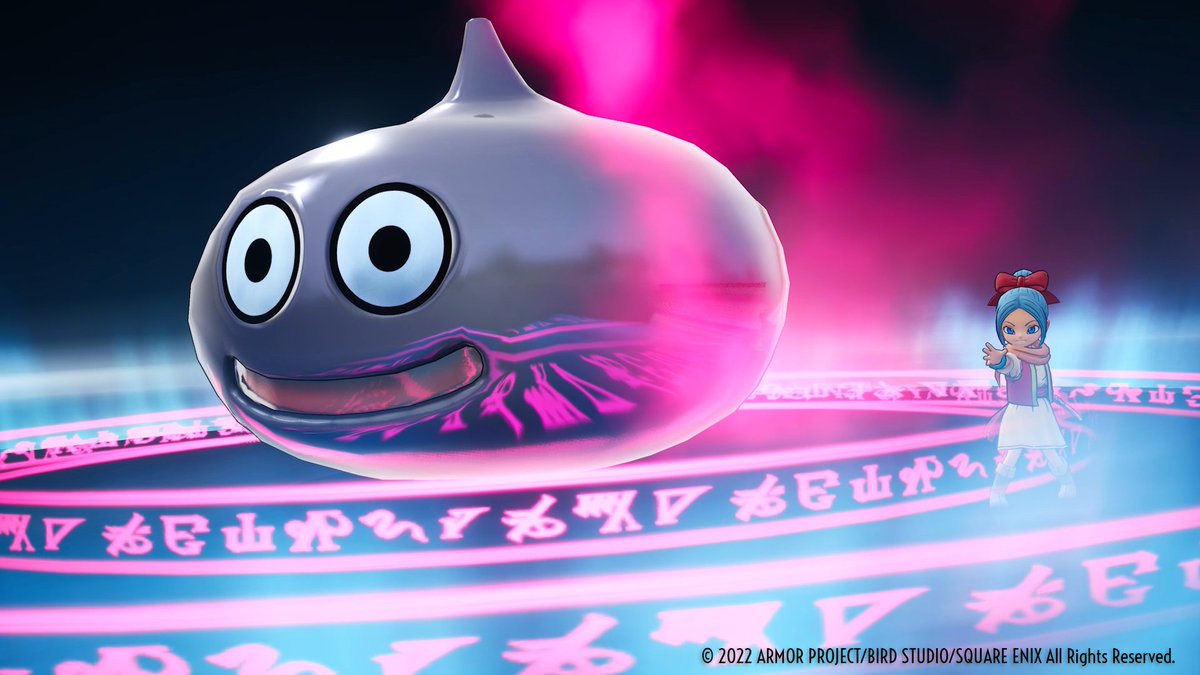 A Metal Slime to bless your timeline ✨ #DQTreasures