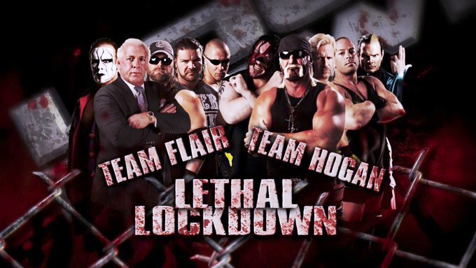 4/18/2010

Team Hogan defeated Team Flair in a Lethal Lockdown Match at Lockdown from the Family Arena in St. Charles, Missouri.

#TNA #ImpactWrestling #Lockdown #HulkHogan #Abyss #JeffHardy #JeffJarrett #RobVanDam #RicFlair #DesmondWolfe #JamesStorm #RobertRoode #Sting