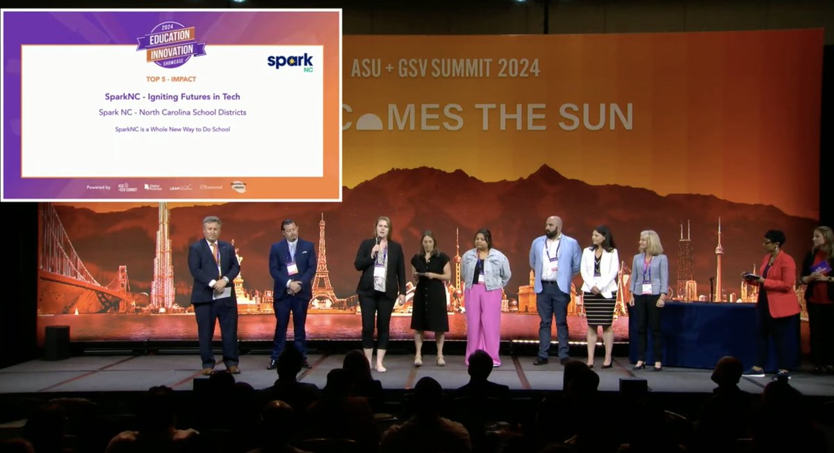 Hear SparkLab Leader @BrittanyLBranch share the magic of SparkNC in her one-minute pitch at #ASUGSVSummit's Ed Innovation Showcase Watch Here: youtube.com/clip/UgkxBBJGU…