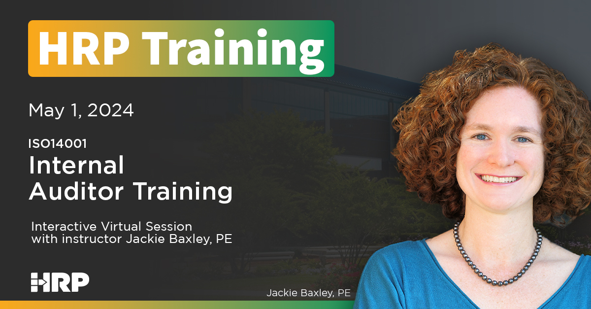 Dive into the world of ISO14001 Internal Auditor Training! Follow the link below for all the details!

hrpassociates.com/training/train…

#HRP #EnvironmentalManagement #AEC  #Engineering #Environmental  #Sustainability #TrainingSession #EcoFriendly #VirtualTraining