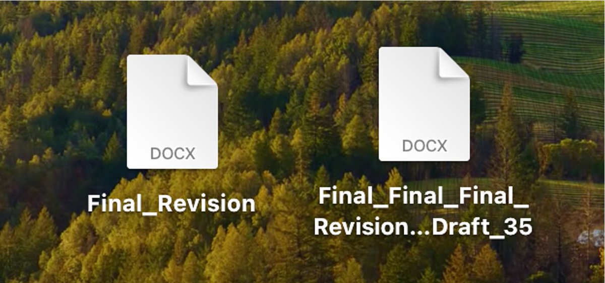 The final title revision you send to your PI vs. reality:
