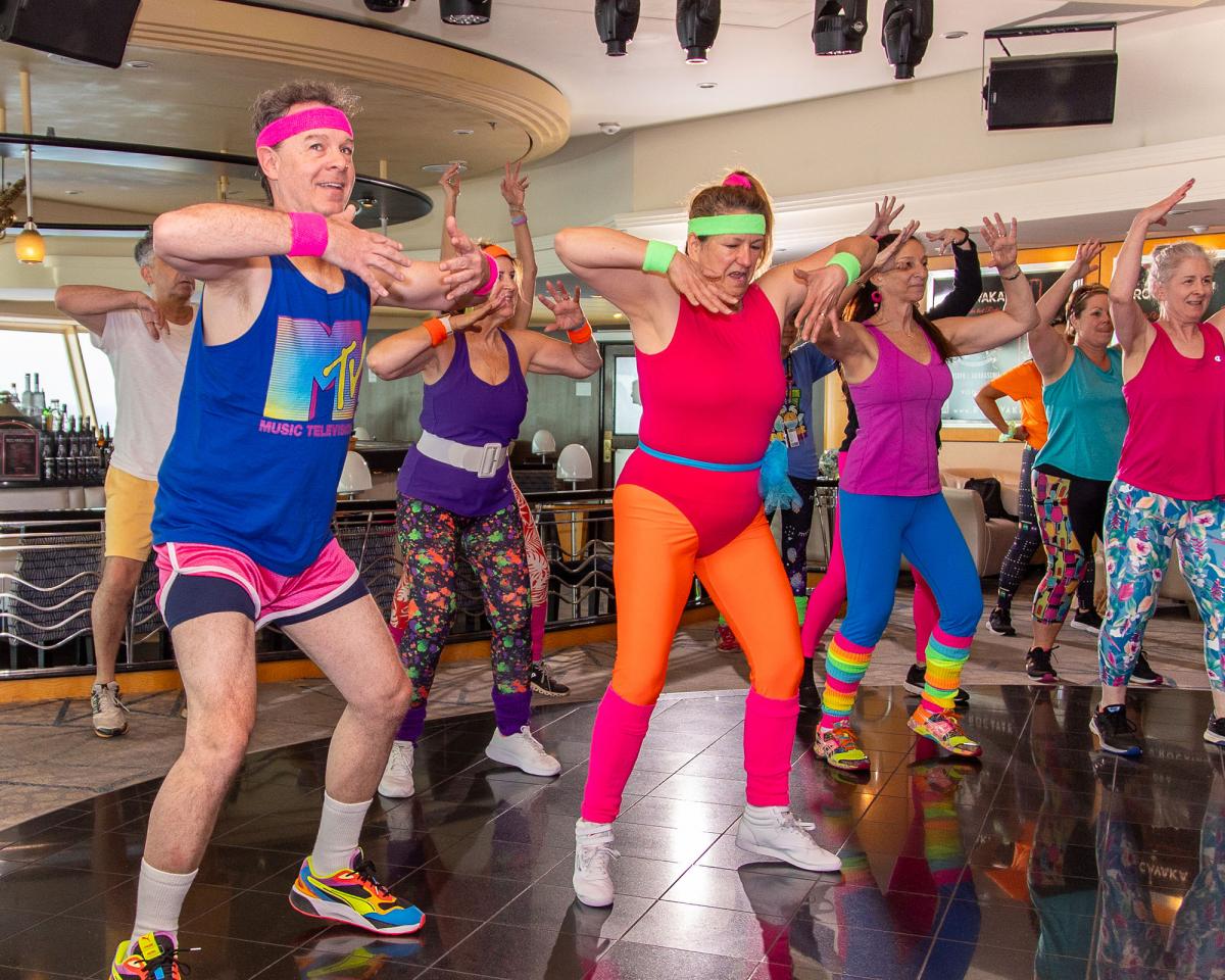 Happy National Aerobics Day! #onlyonthe80scruise