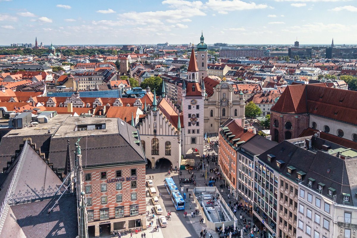 #Marienplatz #München #Bavaria #Germany