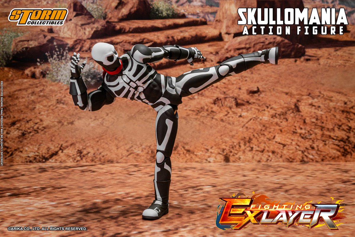 stormcohk's tweet photo. PRE ORDER NOW!!
SKULLOMANIA - FIGHTING EX LAYER Action Figure 
2 x Interchangeable Head Sculpts
6 x Interchangeable Pair of Hands
Release Date: Q4 2024
#SKULLOMANIA  #FIGHTINGEXLAYER https://t.co/AE0O9I5ME8
