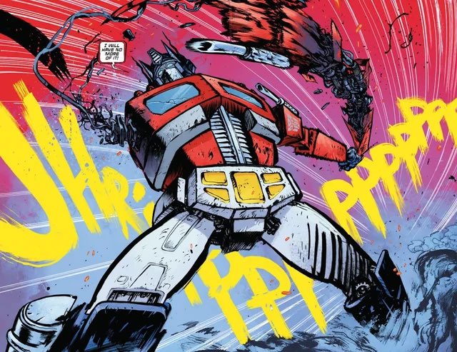 Transformers comics are cool.