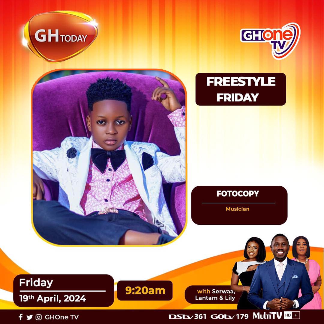 fotocopymusic's tweet photo. I will be live on @ghonetv and @neatfm1009 tomorrow. Please join me 🙏

Kindly keep streaming my new song #bestfriend on all platforms https://t.co/xCdUoV3Jsk