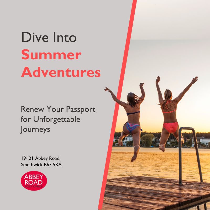 Make a splash into summer fun!  Ensure your passport is ready for exciting adventures by renewing it with us. Visit us today and get set for unforgettable journeys! #passportrenewal
