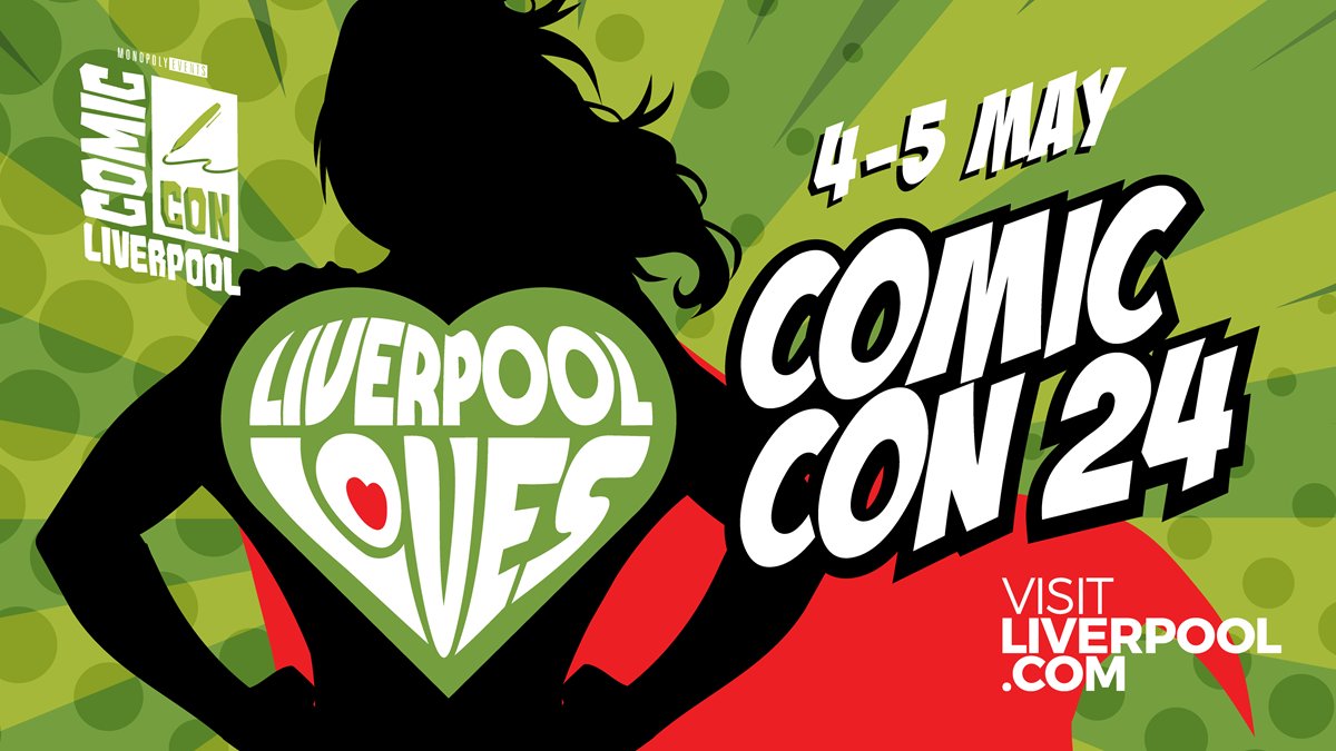 We need a HERO! Liverpool’s #ComicCon is coming and we’re putting a team together... You in? 🦹🦸🏾‍♂️🦸 Tell us about your @comconliverpool events and special offers and download our free '#Liverpool Loves' Comic Con 2024 assets. Find out more➡️ marketingliverpool.co.uk/2024/04/18/hel… @yourECL