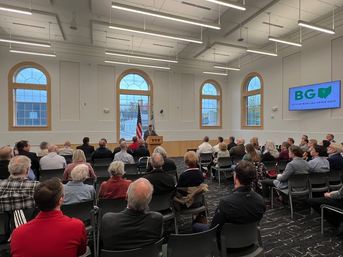 bg_mayor's tweet photo. I chose to focus today’s State of the City on recent and upcoming project completions to demonstrate our commitment to everyone who lives in, works in, and visits our community.  I am grateful and humbled to serve as the Mayor of our city.  Recording: https://t.co/fDKbe6nSPZ https://t.co/anVdQfU4zI