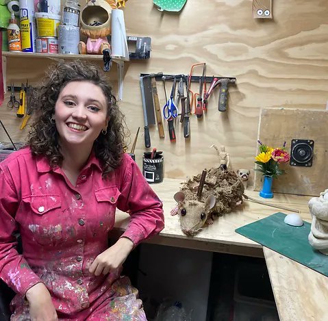 We're looking forward to welcoming back #designer #maker✨#GeorgiaHill <a href="/DaftGee/">Georgia Hill</a>
for #workshops nxt week! #Northumberland #April A day of #Puppets &amp; #MonsterCircus <a href="/Allendale_Sch/">Allendale Primary</a>  #ArtistsinSchools #Creativity #ruralschools #Participate #Northumberland <a href="/ace_national/">Arts Council England</a>