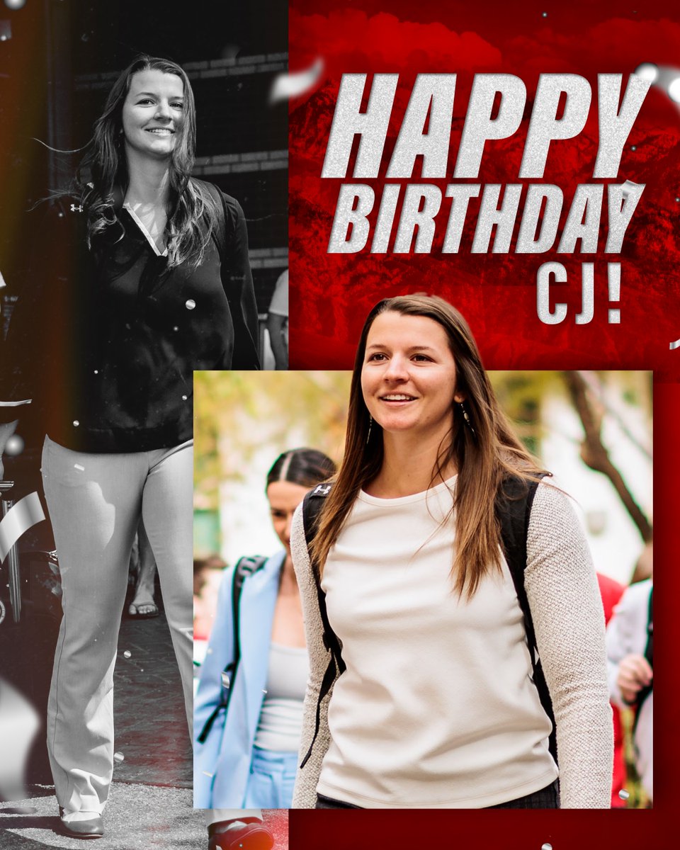 Help us wish our athletic trainer @clj1995 a happy birthday! Thank you for all you do CJ! 🥳 #GoUtes