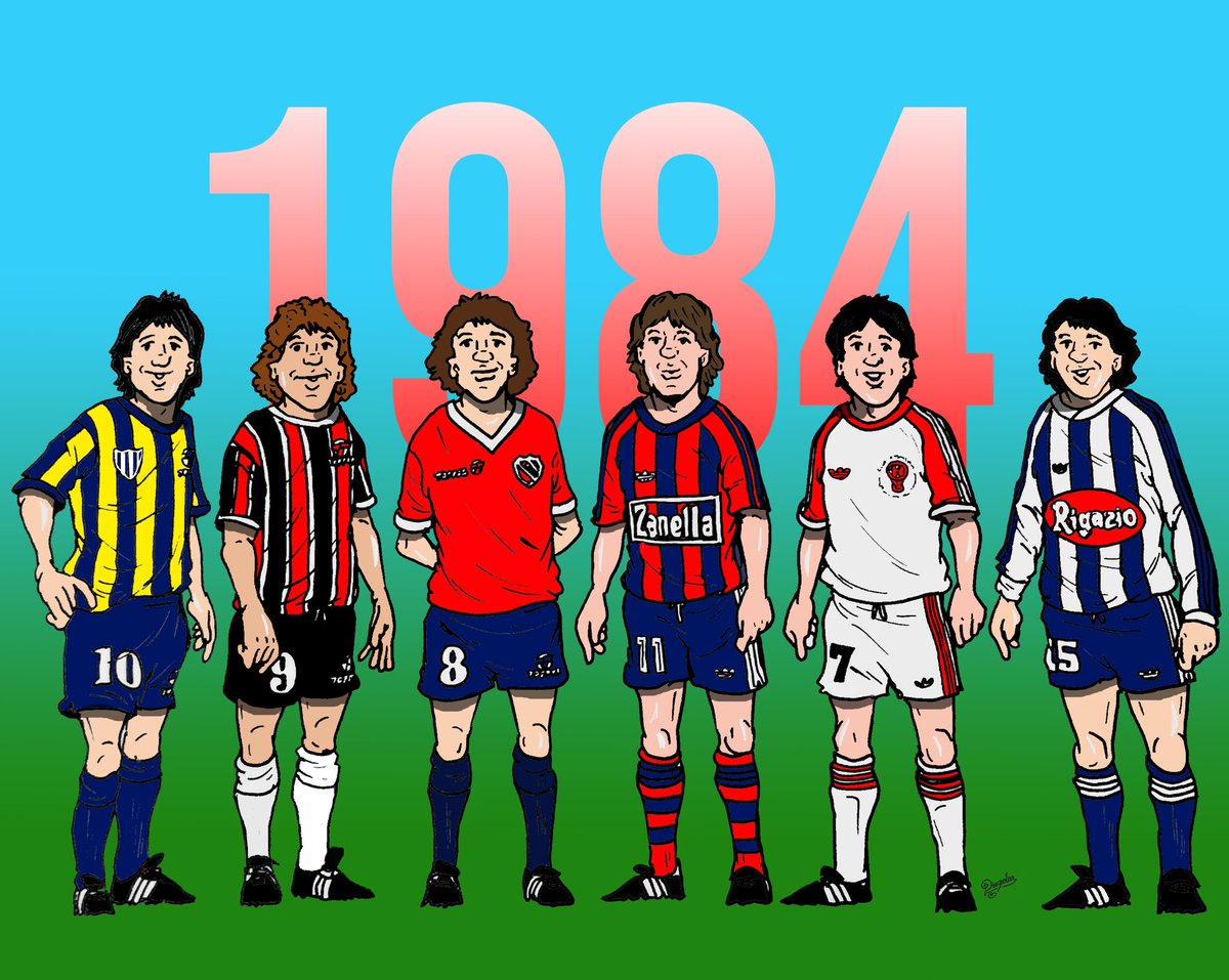 "MANTOS SAGRADOS"

La Historia de nuestro Fútbol a traves de sus camisetas

1984
1- Atlanta(Topper)
2- Chacarita(Topper)
3- Independiente (Topper)
4- San Lorenzo (Adidas)
5-  Huracan (Adidas)
6-  Talleres (Adidas)

#Atlanta #Chacarita #Independiente #SanLorenzo #Huracan #talleres