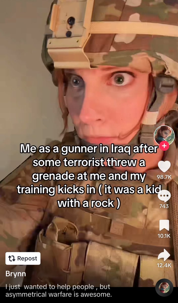 flackospalace's tweet photo. “Asymmetrical warfare is awesome” wow sounds like you’re really into killing children https://t.co/fGSDdrNtE6