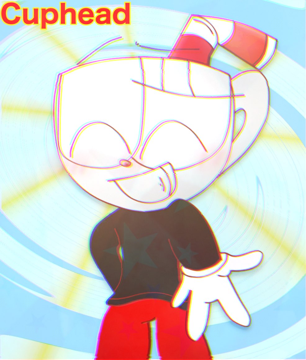 cuphead!!!❤️☕️✋
 #cuphead #fyp  #fypシ゚ #fypシviral #t #cupheadfanart #カップヘッド #マグマン #Mugman #cupheadMugman #ibispaintx