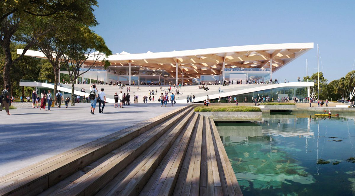 aasarchitecture's tweet image. The New Sydney Fish Market by 3XN
#urban #design #fishmarket #project @3xnarchitects tinyurl.com/35vwwump
