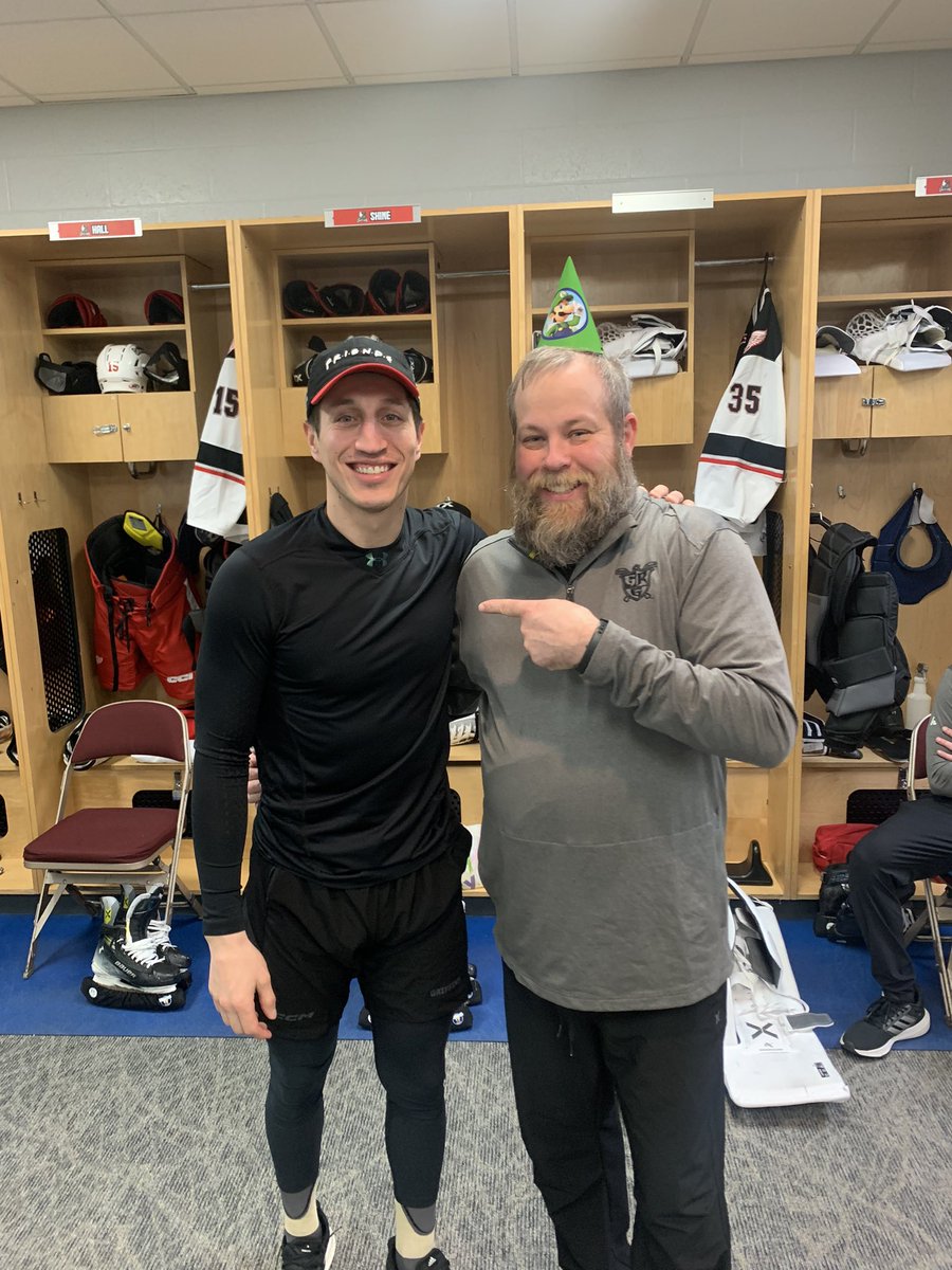 Happy Birthday to my buddy and one of the best the <a href="/griffinshockey/">Grand Rapids Griffins</a> have EVER had to wear the sweater !!  #65  #hardworker