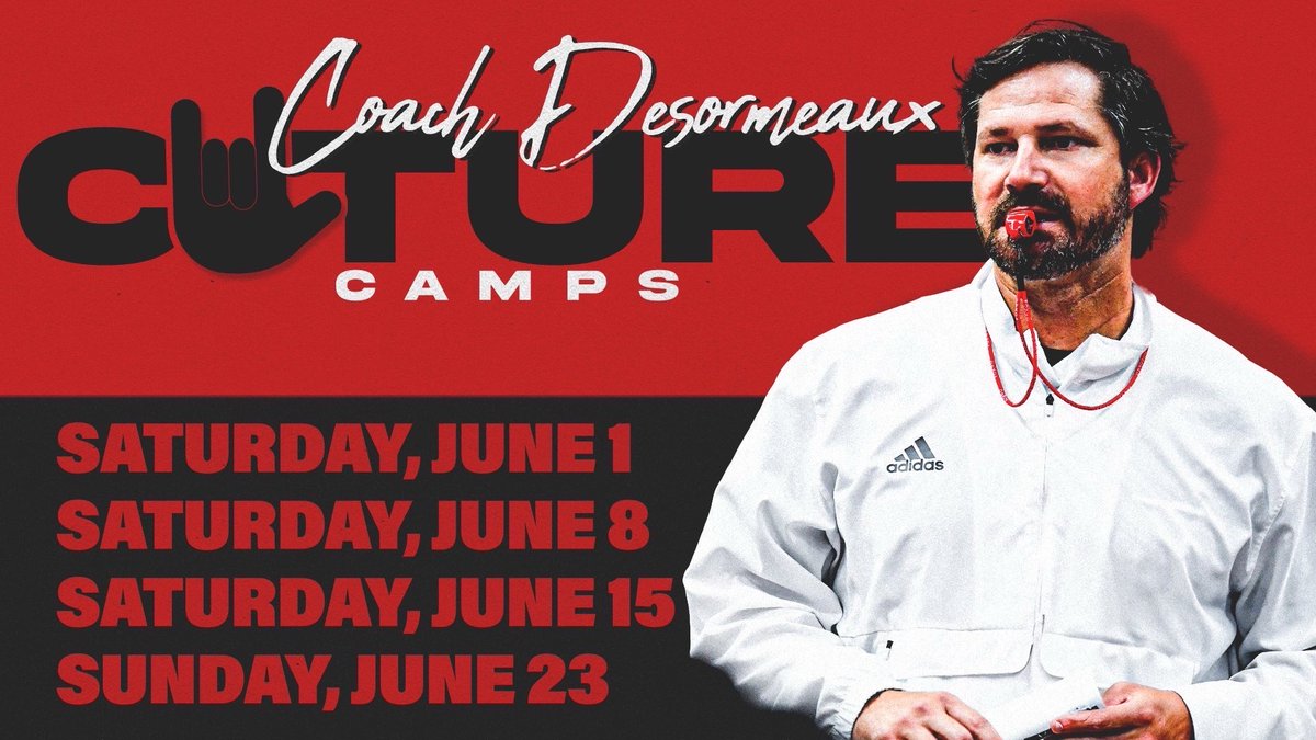 ULL Ragin' Cajuns Camp Dates