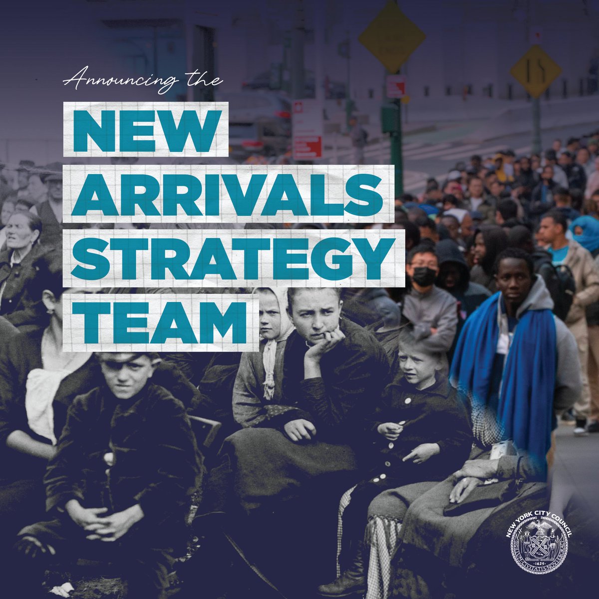 We are proud to be a part of the @NYCCouncil's New Arrivals Strategy Team and work towards a future where everyone's contributions are valued and celebrated, regardless of their immigration status. Read more: council.nyc.gov/press/2024/04/…