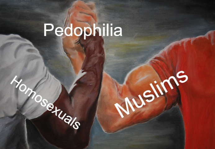 ''Christian and Muslim brothers unite'' Also Muslims: