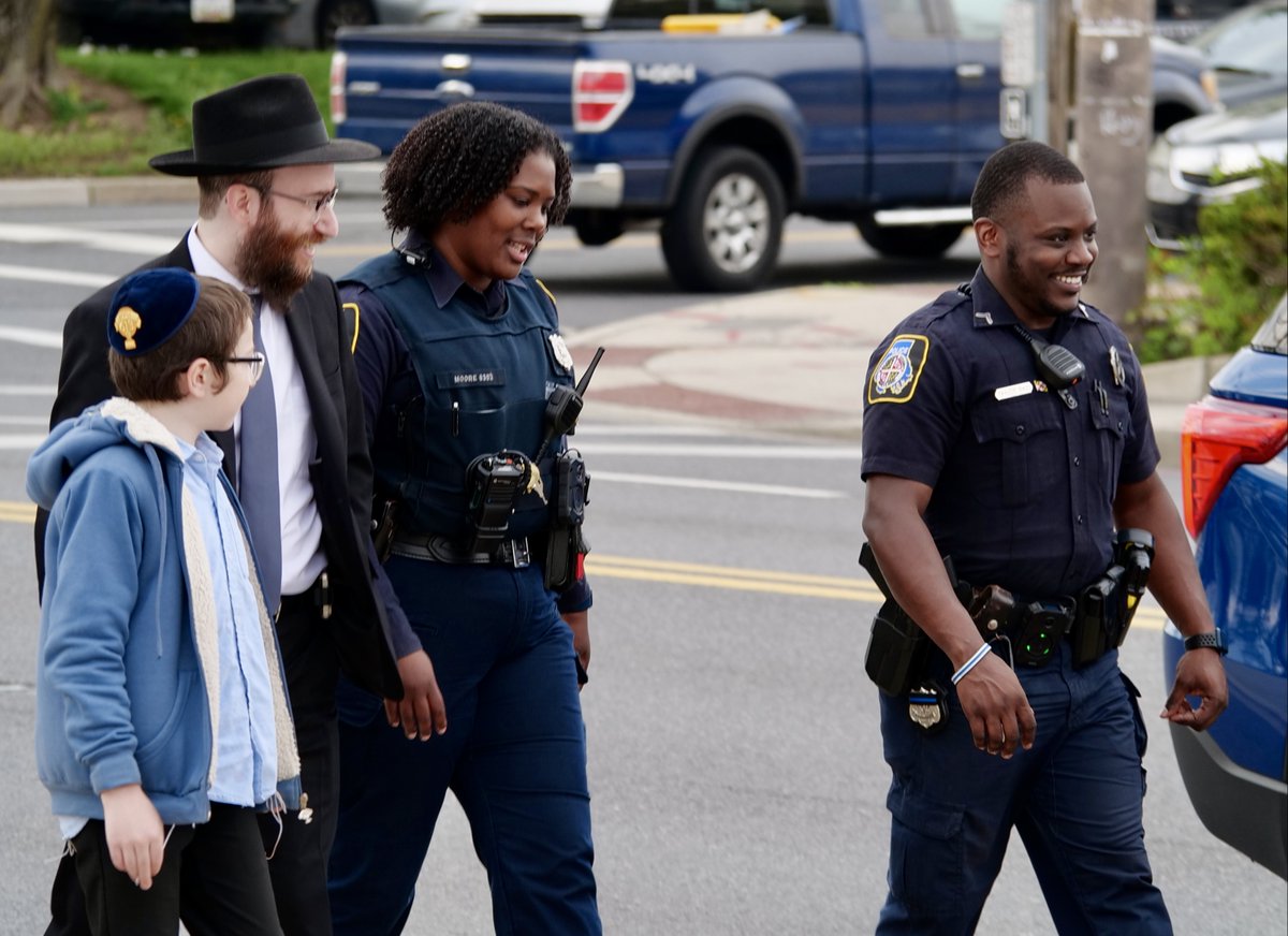 #BCoPD Chief Robert McCullough joined @BaltCoExec, the Randallstown NAACP, community members and leaders in a walk along Reisterstown Road last night. #community #baltimorecounty #together