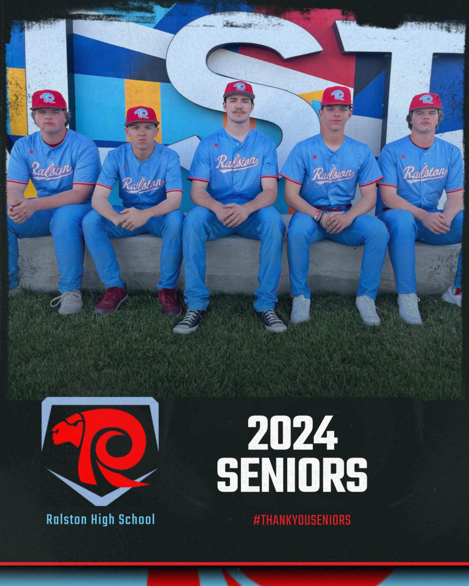 It's Senior Night here at RHS, please join us in honoring our 2024 Seniors. Follow along on our social media pages today as we post player spotlights for all 5 of our seniors.

#ThankYouSeniors #RalstonBoys