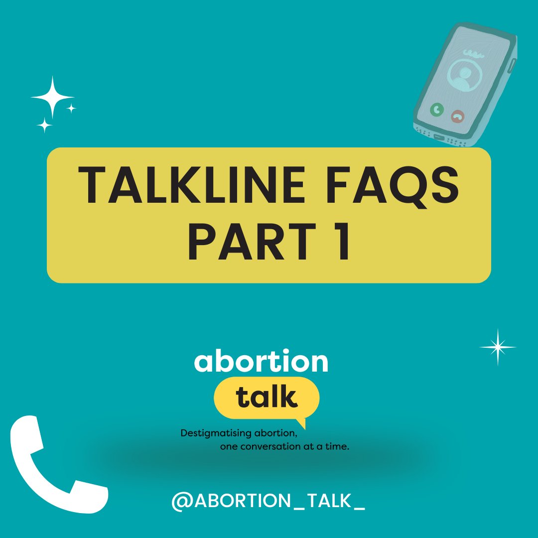 abortion_talk's tweet photo. Talkline FAQ.

At Abortion Talk, we're destigmatising #abortion one conversation at a time. Our #prochoice and pro-voice Talkline is here for you to talk about your abortion experiences and decisions in a safe, judgement-free and friendly environment. https://t.co/fol7Mh7Cb3