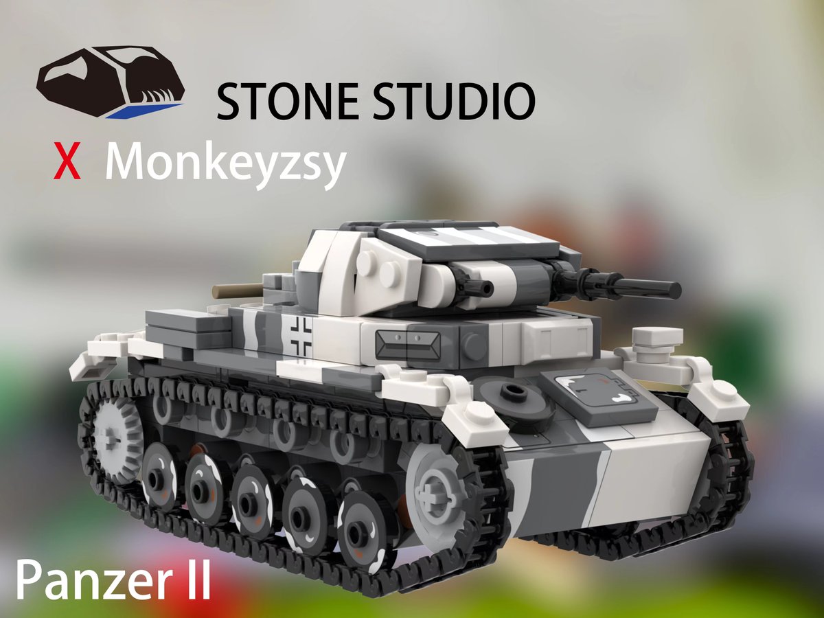 ODEWM2023's tweet photo. Stone Studio
WW2 German Panzer Ⅱ Tank Sd.Kfz. 121 MOC
#LEGO #Brickmania #BrickDesigners #ODEWM #Stonestudio #brickveteran #thedefenderbrick #MOC https://t.co/UPYoQhBN2m
