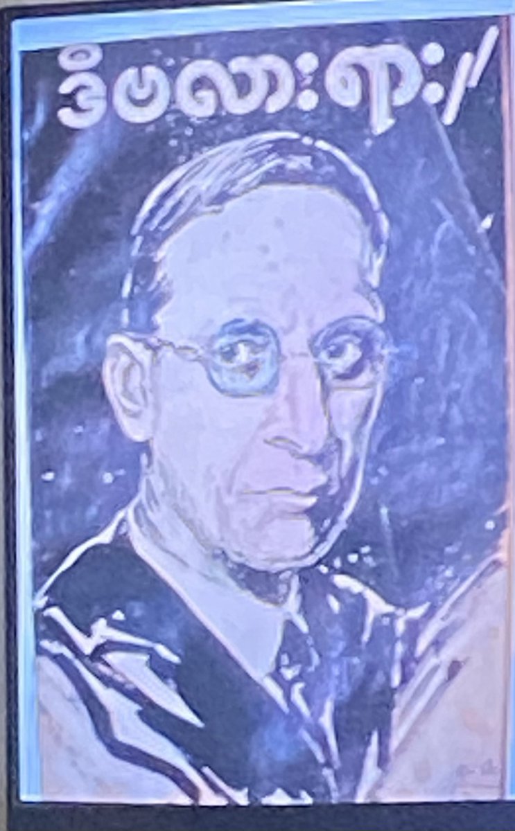 I’m quite taken with this Burmese depiction of Éamon de Valera from Nagani Book Club late 1940s, brought to us here @Republic_75 by @DonalkCoffey