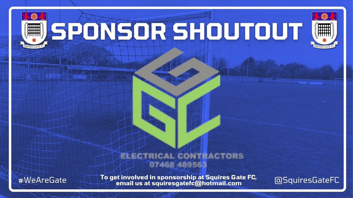 🗣️| 𝐒𝐏𝐎𝐍𝐒𝐎𝐑 𝐒𝐇𝐎𝐔𝐓𝐎𝐔𝐓 A shoutout to another of our valued sponsors 𝗚𝗚𝗖 𝗜𝗻𝘀𝘁𝗮𝗹𝗹𝗮𝘁𝗶𝗼𝗻𝘀.👇 ✉️ Paul.mitchell@ggcinstallations.co.uk 📞 07468 489563 ⚡️ Get in touch for all your electrical needs. 🔷 #WeAreGate | @JTA__Media