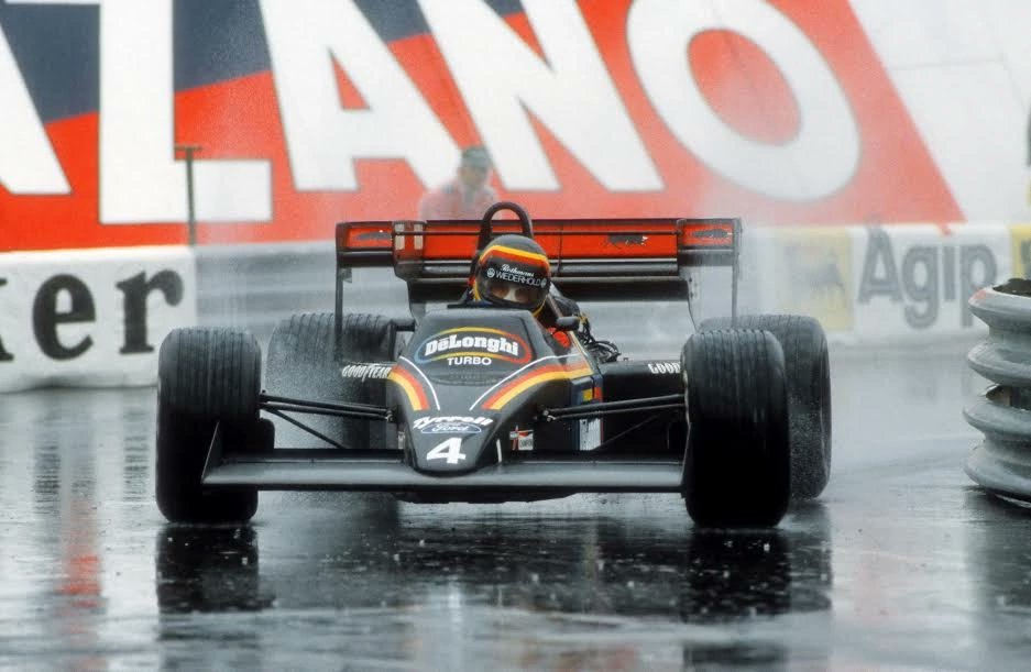 Stefan Bellof, Tyrrell 012 - Ford Cosworth. Monaco Grand Prix, 1984. #F1 #MonacoGP #Monaco #MonteCarlo #Bellof #Tyrrell