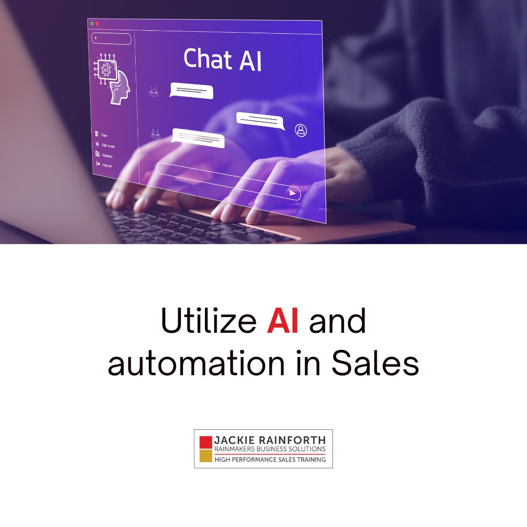 Your sales strategy is a high-powered rocket. AI and automation? They're the turbocharged engines and advanced navigation systems making sure you soar above the competition and hit your targets with precision. #sellingiseasy #sellingwithjackie