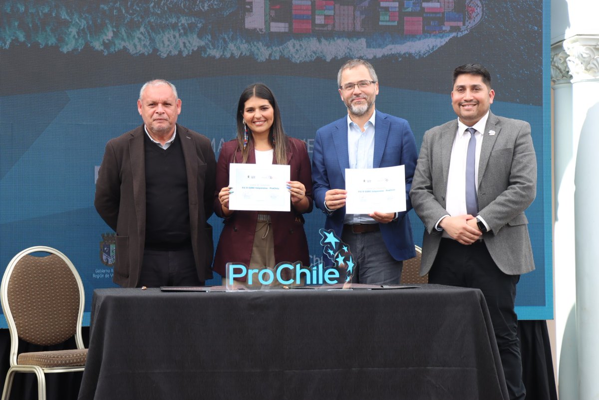 ProChile firma convenio con el Gobierno Regional de Valparaíso para incentivar las exportaciones locales g5noticias.cl/2024/04/18/pro…