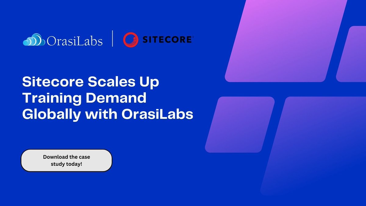 With OrasiLabs #virtualtraining labs, @learnsitecore transformed their #training with the rapid deployment of labs and dramatically reduced setup time & tear down of virtual classes. Learn more in this case study. hubz.li/Q02tjxBw0