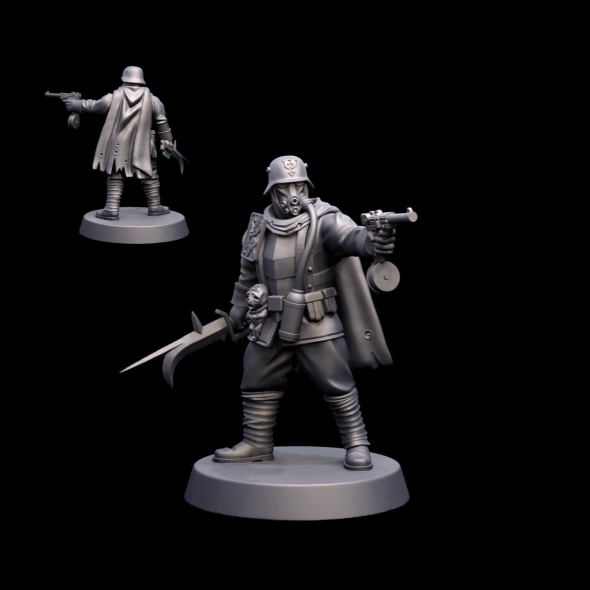 Join the Heretic Legions and get a cool cape. It's a no brainer, right?  For Trench Crusade.