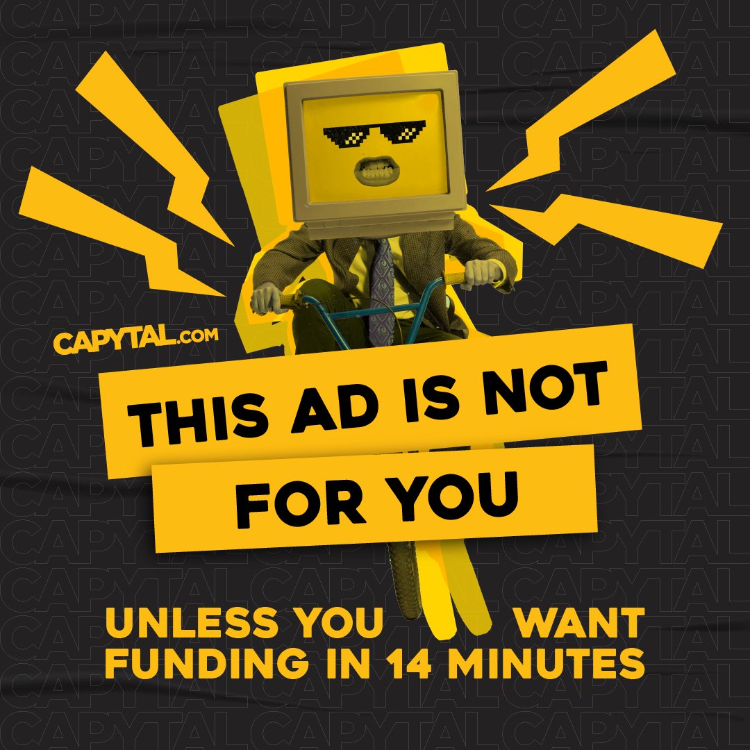 Funding can happen for your merchant in as little as 14 minutes with Capytal. It's the quickest and easiest way to get anywhere from $20K to $1,000,000 in the bank, as fast as THE SAME DAY #business #workingcapital #funding #finance #cashflow #money
-
Sign Up: INFO@CAPYTAL.com.