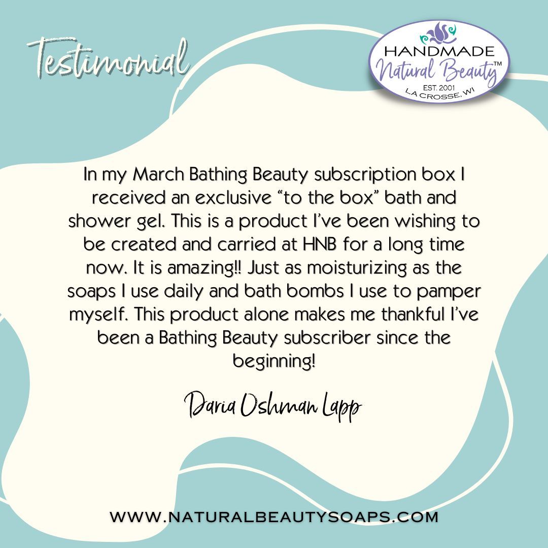 Your feedback drives our progress! 🌱 Thanks for sharing your insights.

Learn more 👉 naturalbeautysoaps.com/collections/ha…

#handmadenaturalbeauty #naturalbeautysoaps #naturalbeautyboutique #handmadesoap #selfcare #pamperinggifts #shopsmallbusiness #Happyclient #clientreview #NaturalBeauty
