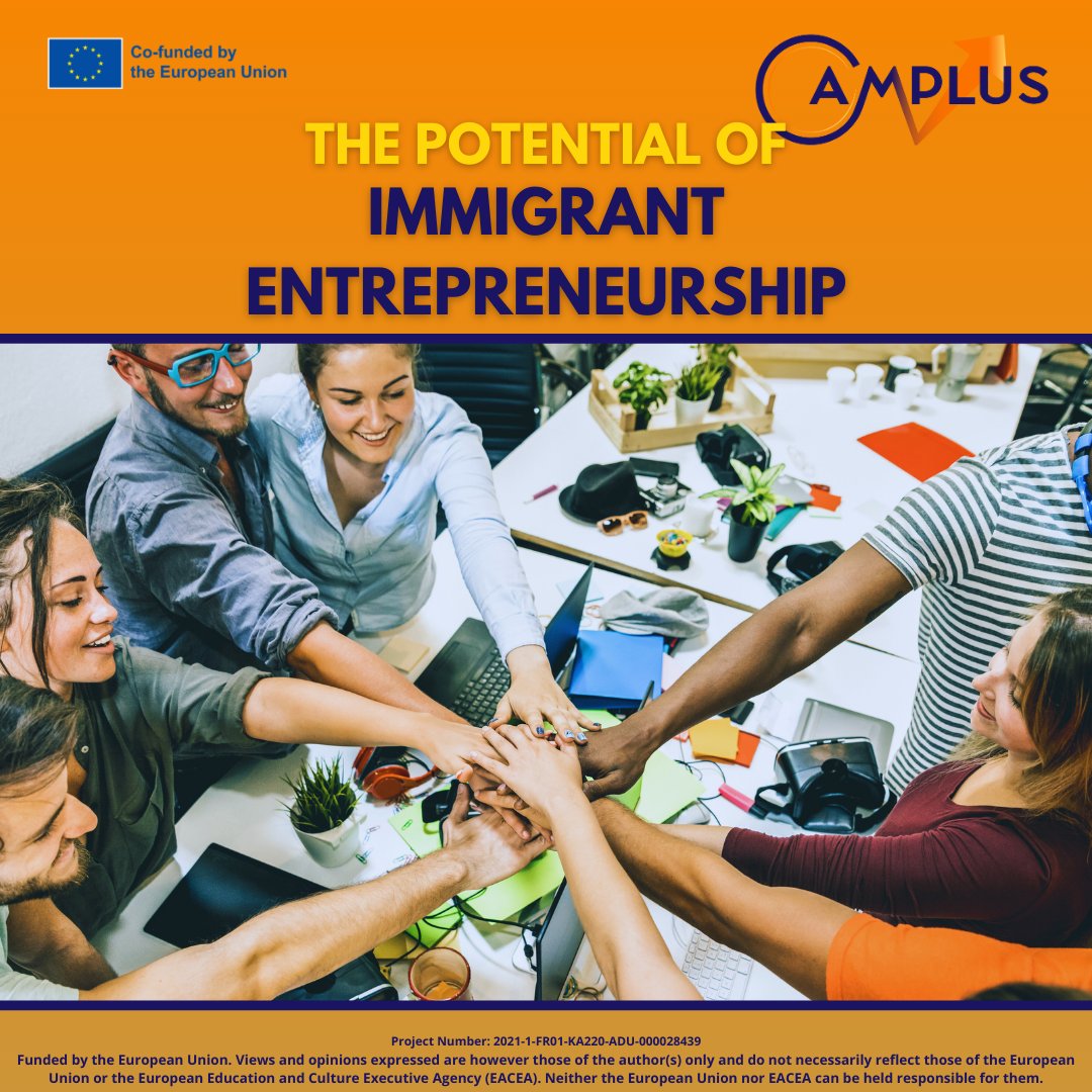 Camplusproject's tweet photo. Italian report produced by the IDOS Study and Research Center in collaboration with CNA analyzes the link between immigration and entrepreneurship in #Italy and Europe.🌍🚀

#inclusionformigrants #migrants #migrantinclusion #inclusionpractices #traininginmigrantcamps #camplus https://t.co/sItccrRYGm