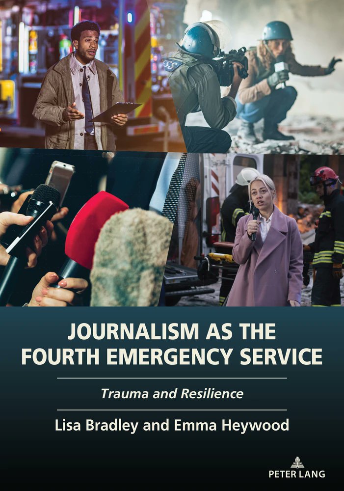 1/2 We're proud of the pioneering trauma and resilience work our team do preparing our student journalists; and are delighted to see @EmmaHeywood7 and @lisabjourno's new book, with contributions from @ladaprice @Lindsay_Pantry @Mrawlins1974 and @PollyRippon published at last
