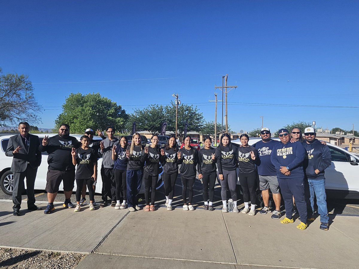 We would like to wish our Wildcats luck as we travel to Lubbock for Regional Track Meet. Thank u to parents, cheerleaders, administration, & community for a wonderful send-off! Go Wildcats @godisright @coachRGarcia26 @LuisLun71490933 @Coach_MorenoFHS @martintorres915 @FabensISD